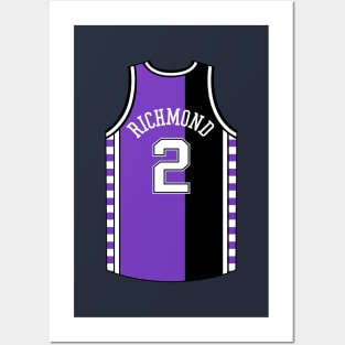 Mitch Richmond Sacramento Jersey Qiangy Posters and Art